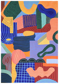 Image 1 of Spooling Carpet Ledge (print)