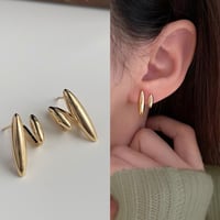 simple ear studs 简约耳饰