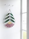 Botanical Stained Glass Wildflower Drop