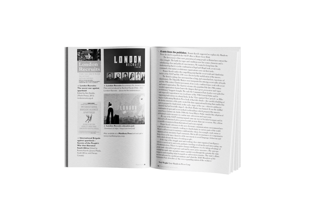 How To Master Secret Work / London Recruits