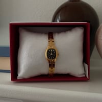 Image 2 of Vintage Pulsar Gold Tone Dainty Watch 