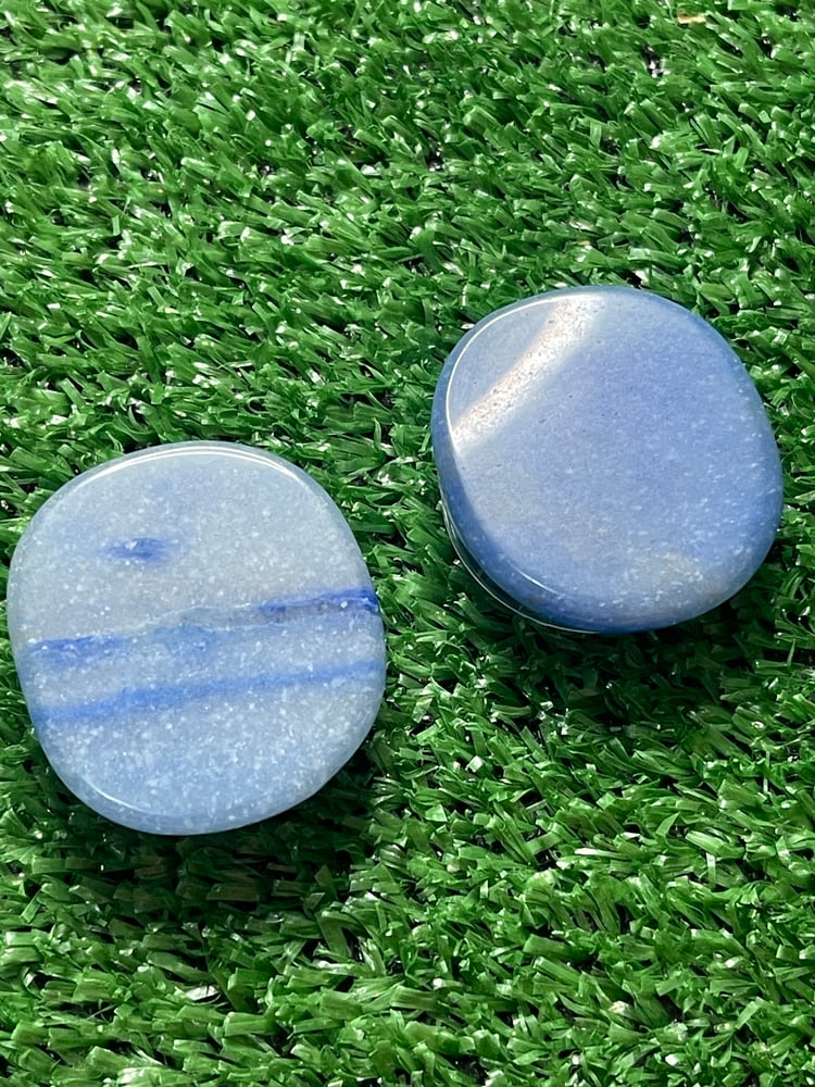 Image of Blue adventurine pop socket 