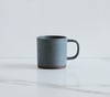 Standard mug, glazed in Slate