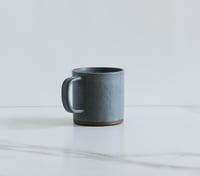 Image 3 of 10 oz mug, glazed in Slate