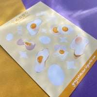 Image 1 of Egg Sticker Sheet