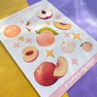 Image 1 of Just Peachy Sticker Sheet