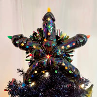 Image 3 of XxxMas Tree Topper Light - Cock Star 