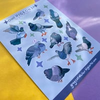 Image 1 of Oh! Pigeons! Sticker Sheet