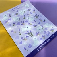 Image 1 of Lavender Dreams Sticker Sheet