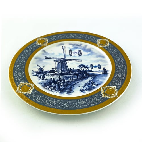 Image of Tie Figthers in Holland -  Fine China Plate - #0788
