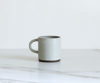 Image 4 of 6 oz cup, glazed in Fog.