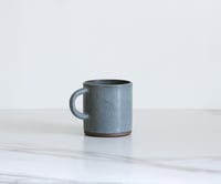 Image 4 of 6 oz cup, glazed in Slate