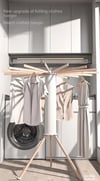 Drying Rack Folding Rods Indoor And Outdoor Hanging Octopus 