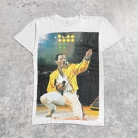 Image 1 of Queen 1990’s ‘Freddy Mercury’ White T-Shirt
