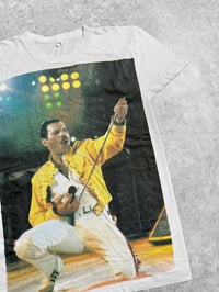 Image 4 of Queen 1990’s ‘Freddy Mercury’ White T-Shirt