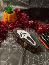 Image 1 of Hand painted ghostface coffin box 