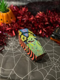 Image 2 of Oogie boogie hand painted coffin box