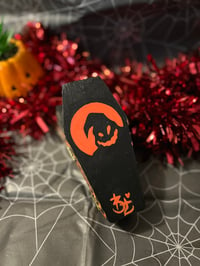 Image 3 of Oogie boogie hand painted coffin box