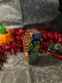 Image 4 of Oogie boogie hand painted coffin box