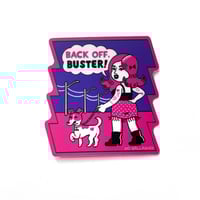 Image 1 of Back Off Buster sticker