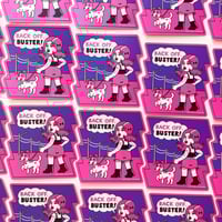 Image 2 of Back Off Buster sticker