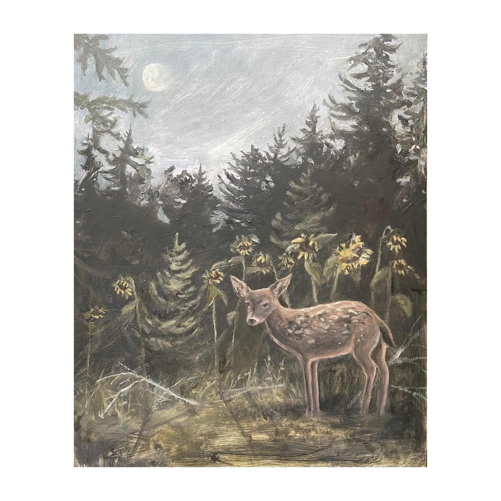 Image of Deer painting 