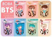 Image 4 of BTS BOBA CHARMS