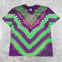 Image 1 of Aerosmith 1990 ‘Pump’ Tie Dye T-Shirt