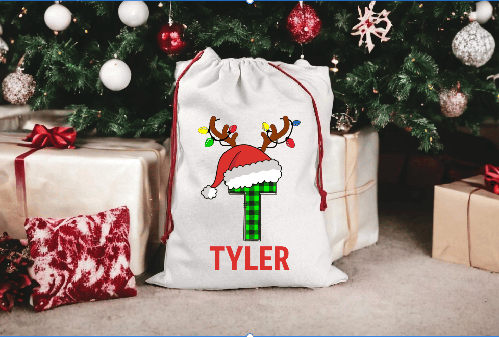 Image of Santa Sack Plaid