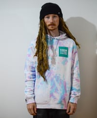 Image 1 of Box Logo Tie Dye Hood