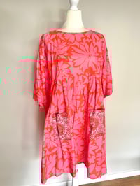 Image 1 of Baby Doll style dress Pink & Orange