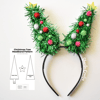 Christmas Tree Headband Pattern & Tutorial