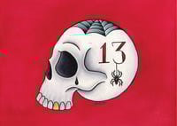 Image 2 of Tattoo Skull Art Print