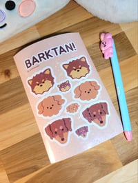 Image 2 of BARKTAN STICKER SHEET