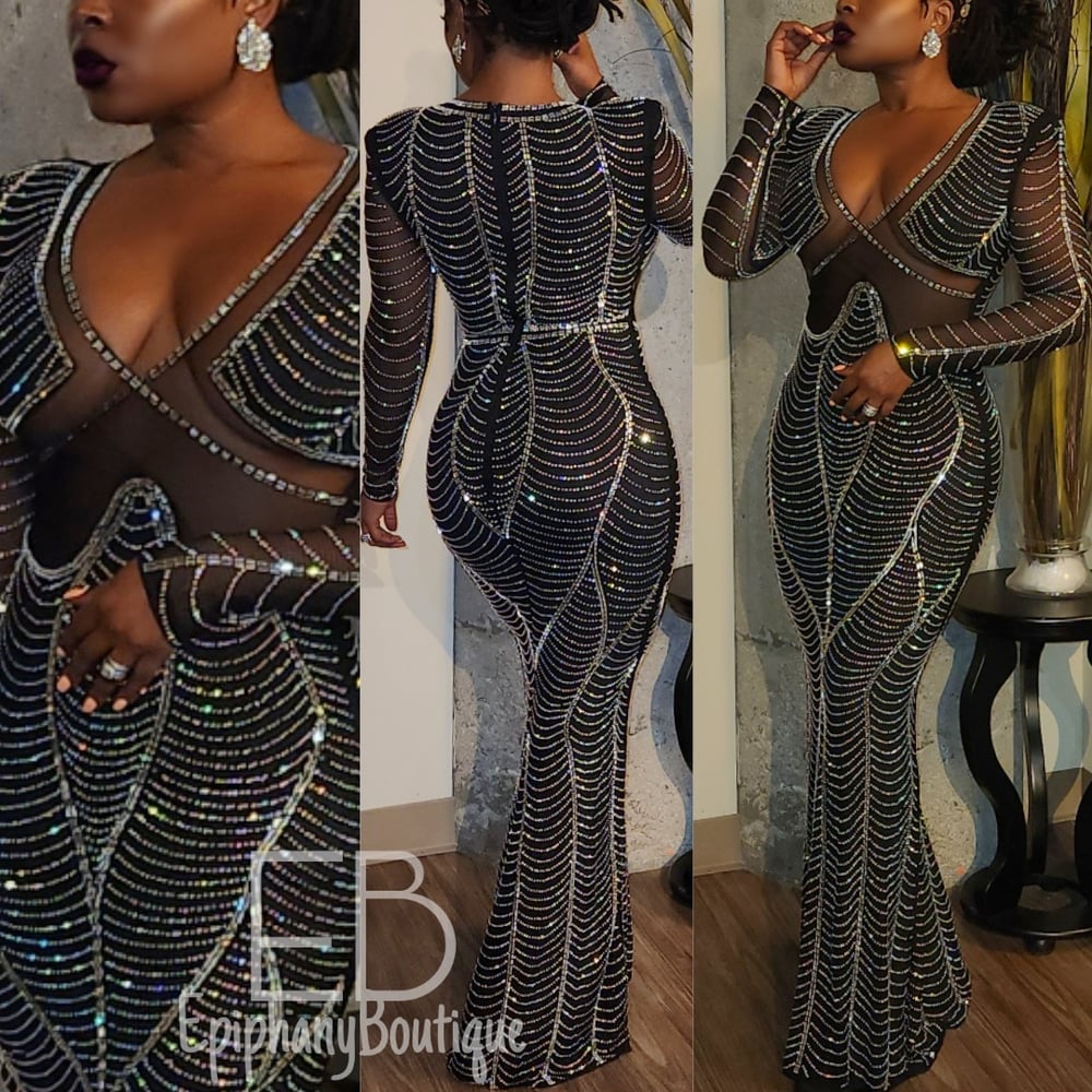 Image of The Jha'zette Gown-**Reg & Plus/Curvy**