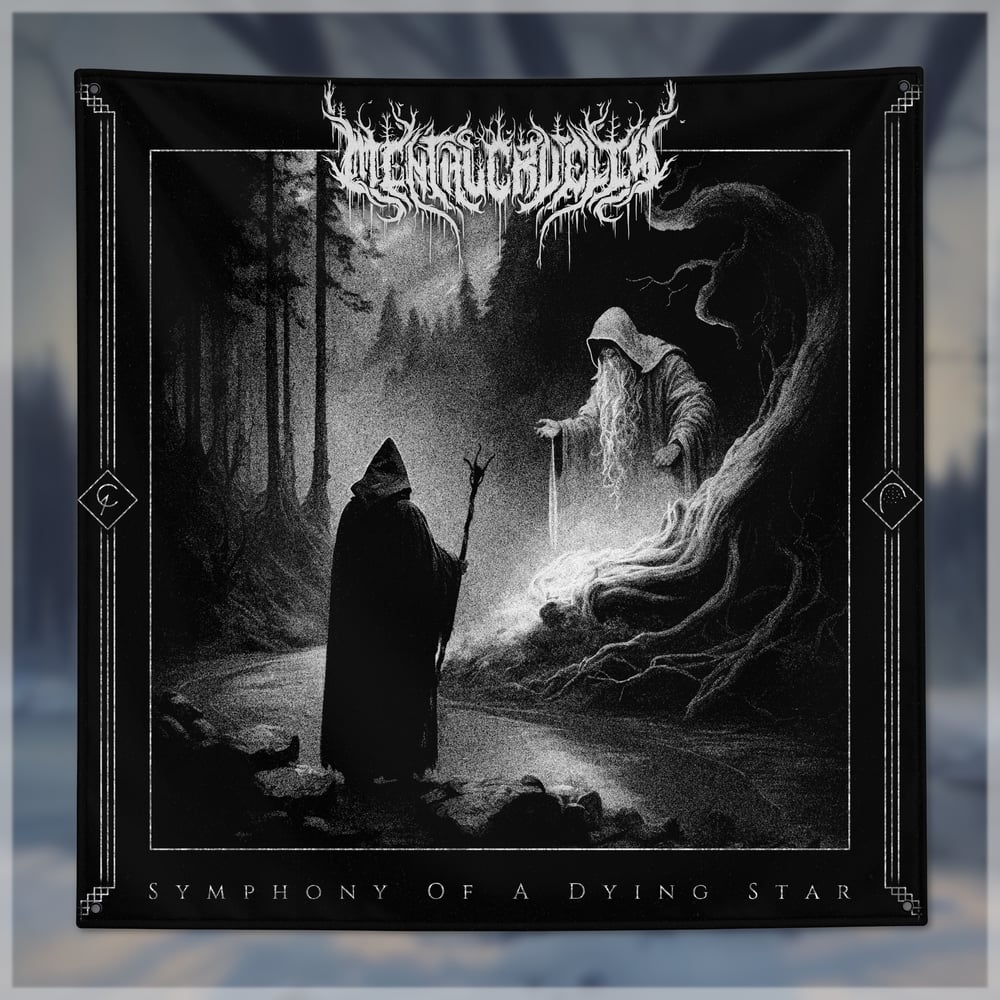Image of SYMPHONY OF A DYING STAR WALL FLAG