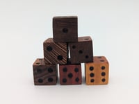 Image 3 of Set of Wooden Dice (6)
