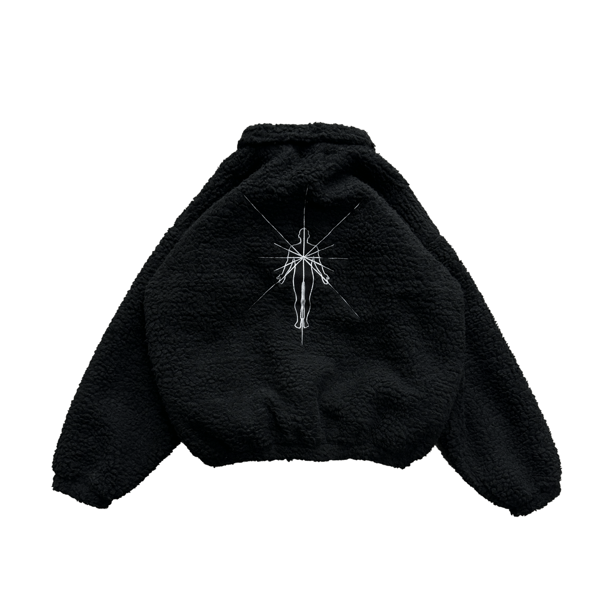 Image of Fleece Jacket - Dark black RESTOCK