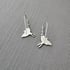 Tiny Luna Moth Earrings Image 4