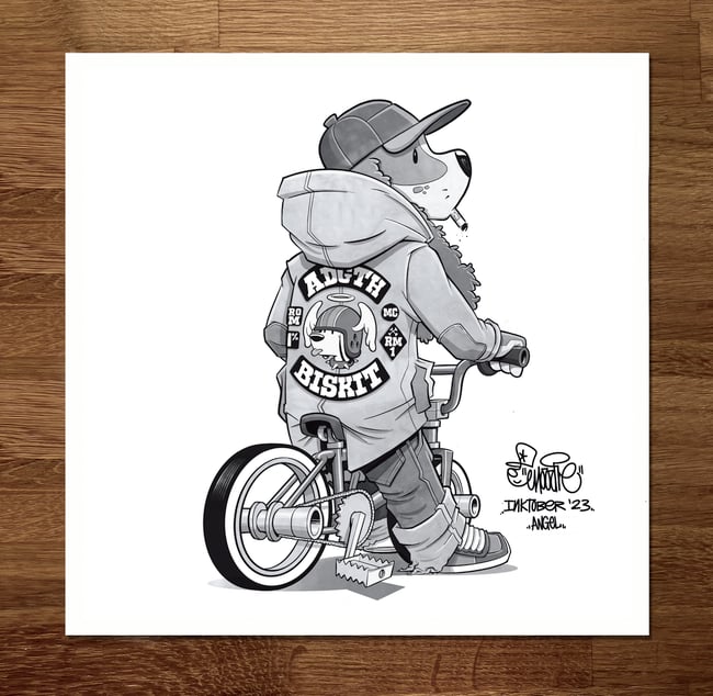 Angel - Inktober Print