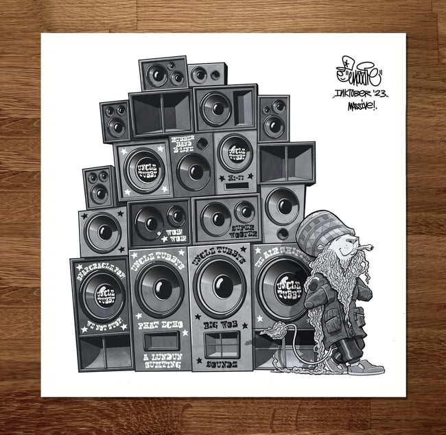 Massive - Inktober Print