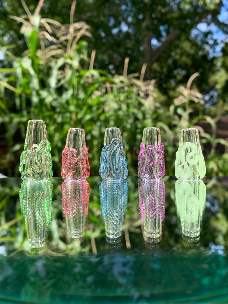 Image of Clear Squiggle Bead Set