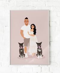 Image 1 of Couple and 2 pets