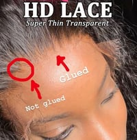 Image 3 of 13x4 5x5  13x6 Luxury HD Lace wigs Brazilian Raw Hair invisible lace wigs, preplucked, bleach knots.