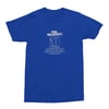 Camiseta Ciclo del Agua en Azul 