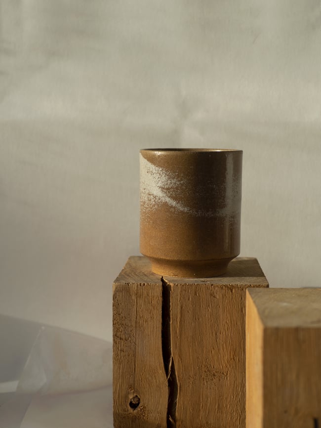 Tasse cylindre Caramel