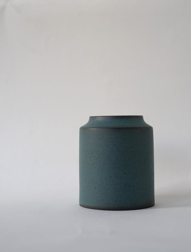 Tasse cylindre bleu Tempête