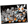 Konatsu Halloween Procession Art Print A3