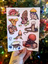Critter Sticker Sheet