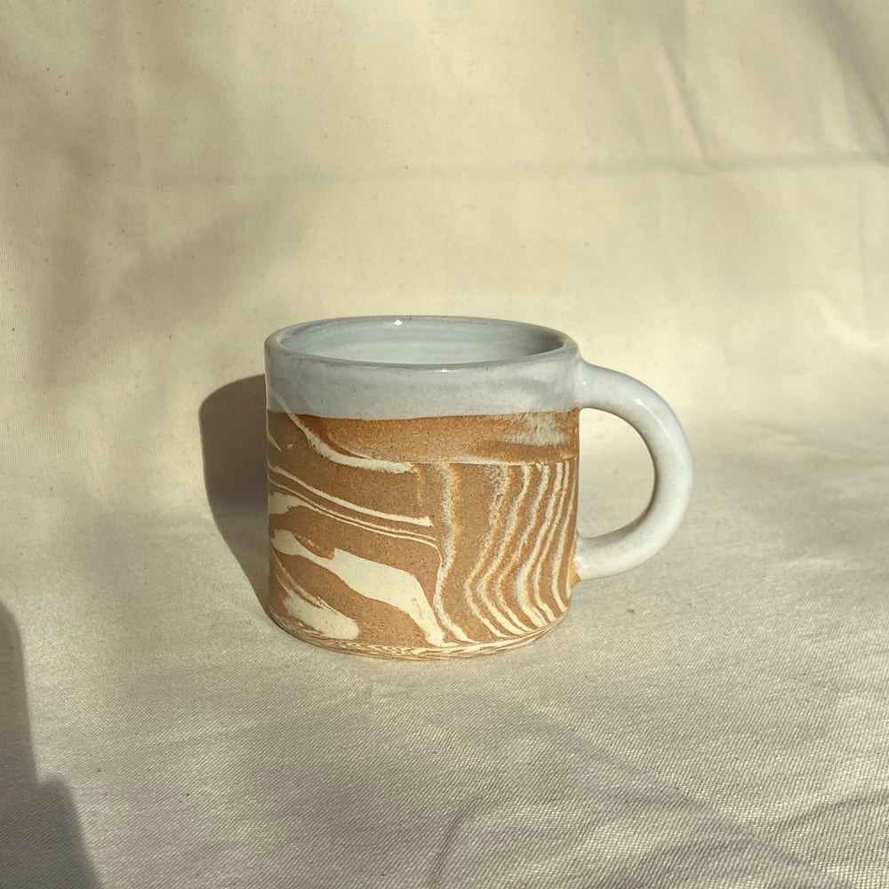 Image of Marbled Cappuccino Mug